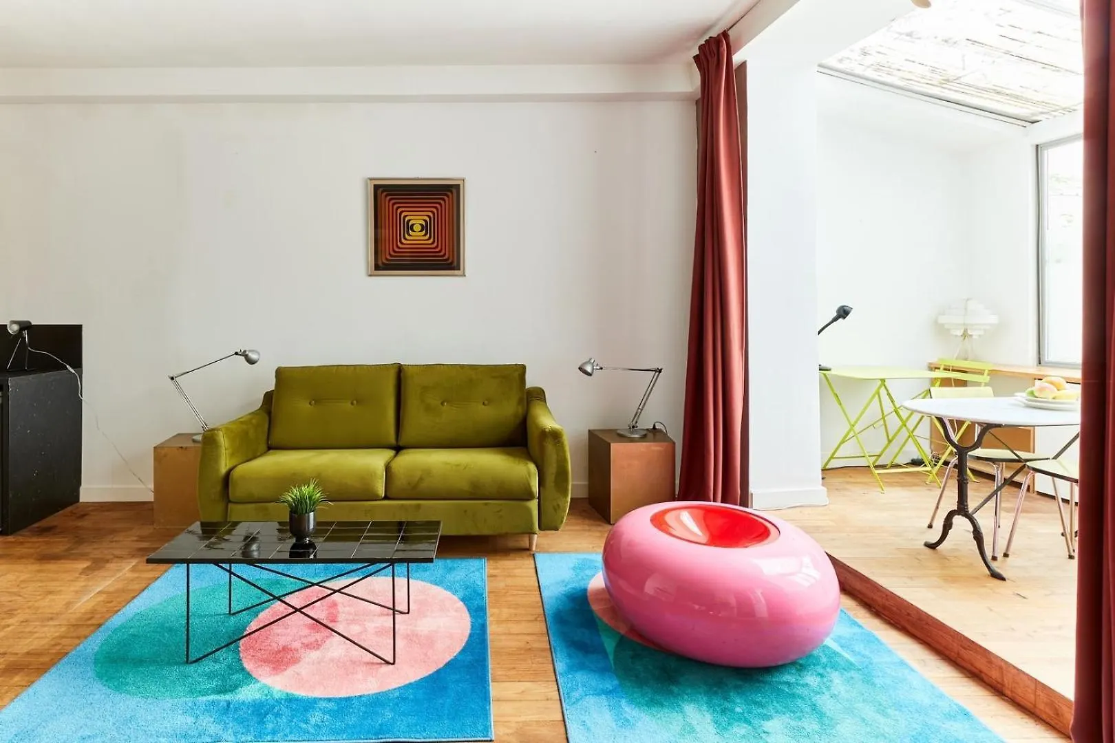 Bnbnook - Modern For 4 - Walk To Pompidou & Louvre Lägenhet *